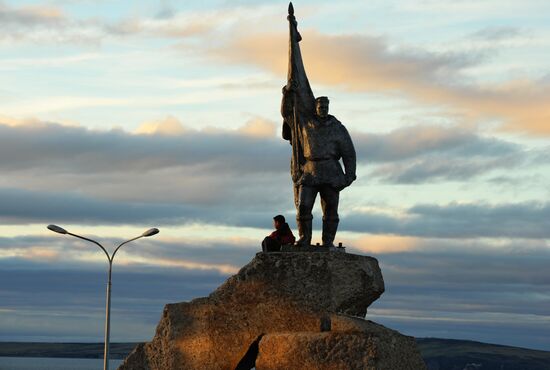 Russian cities. Anadyr