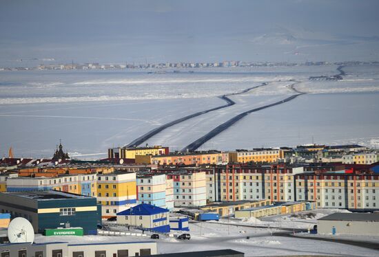 Russian cities. Anadyr