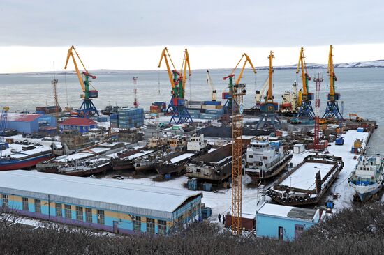 Russian cities. Anadyr