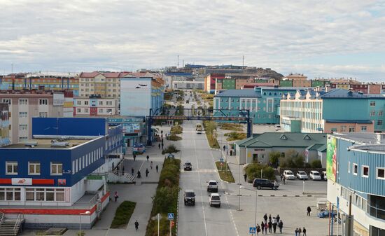 Russian cities. Anadyr