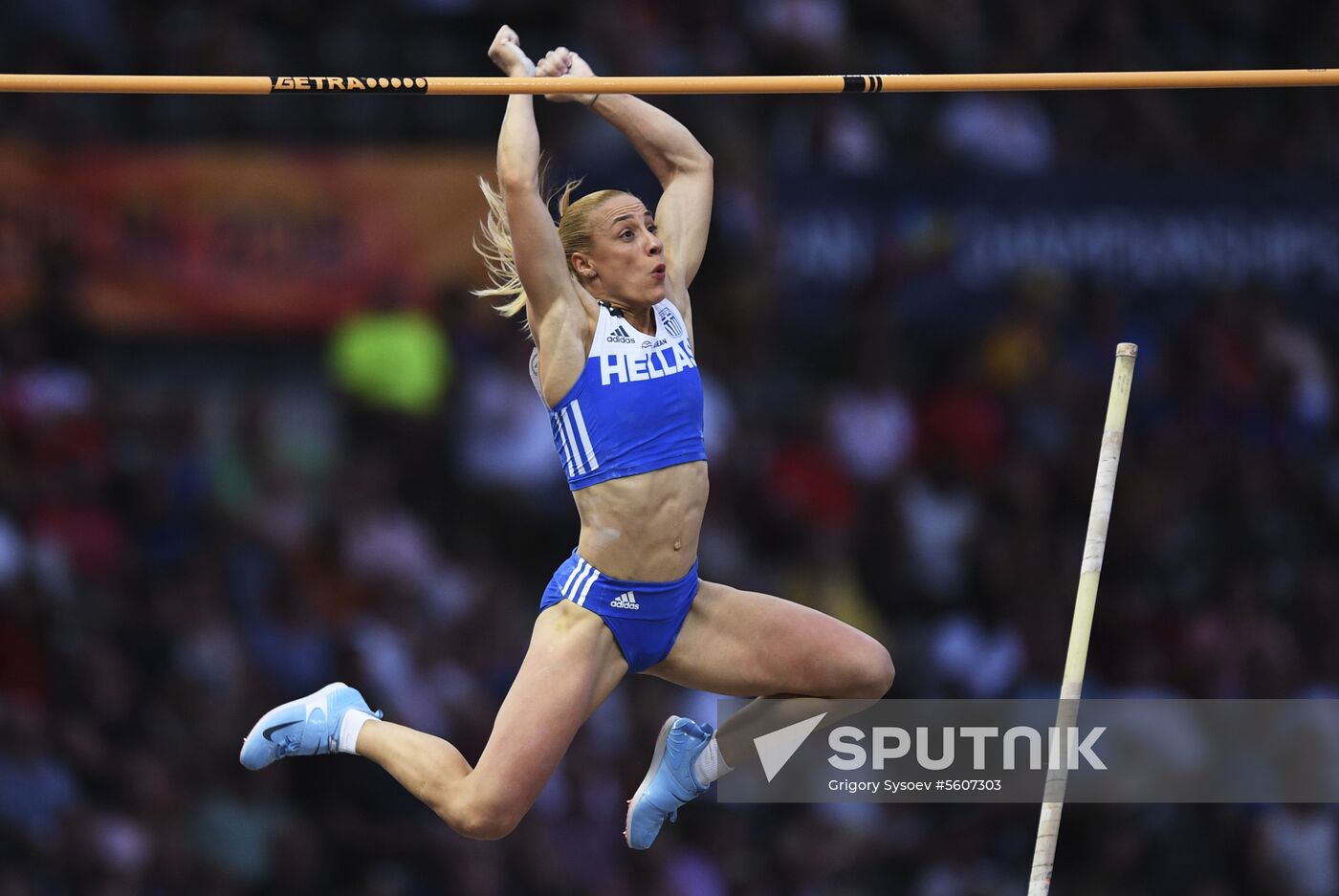 European Athletics Championships. Day three