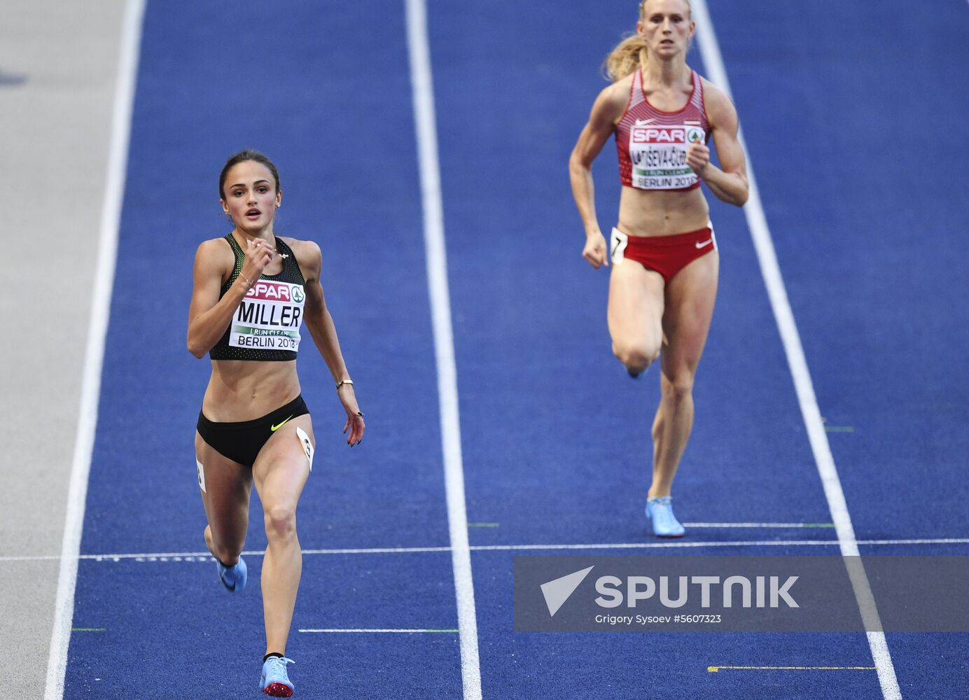 European Athletics Championships. Day three
