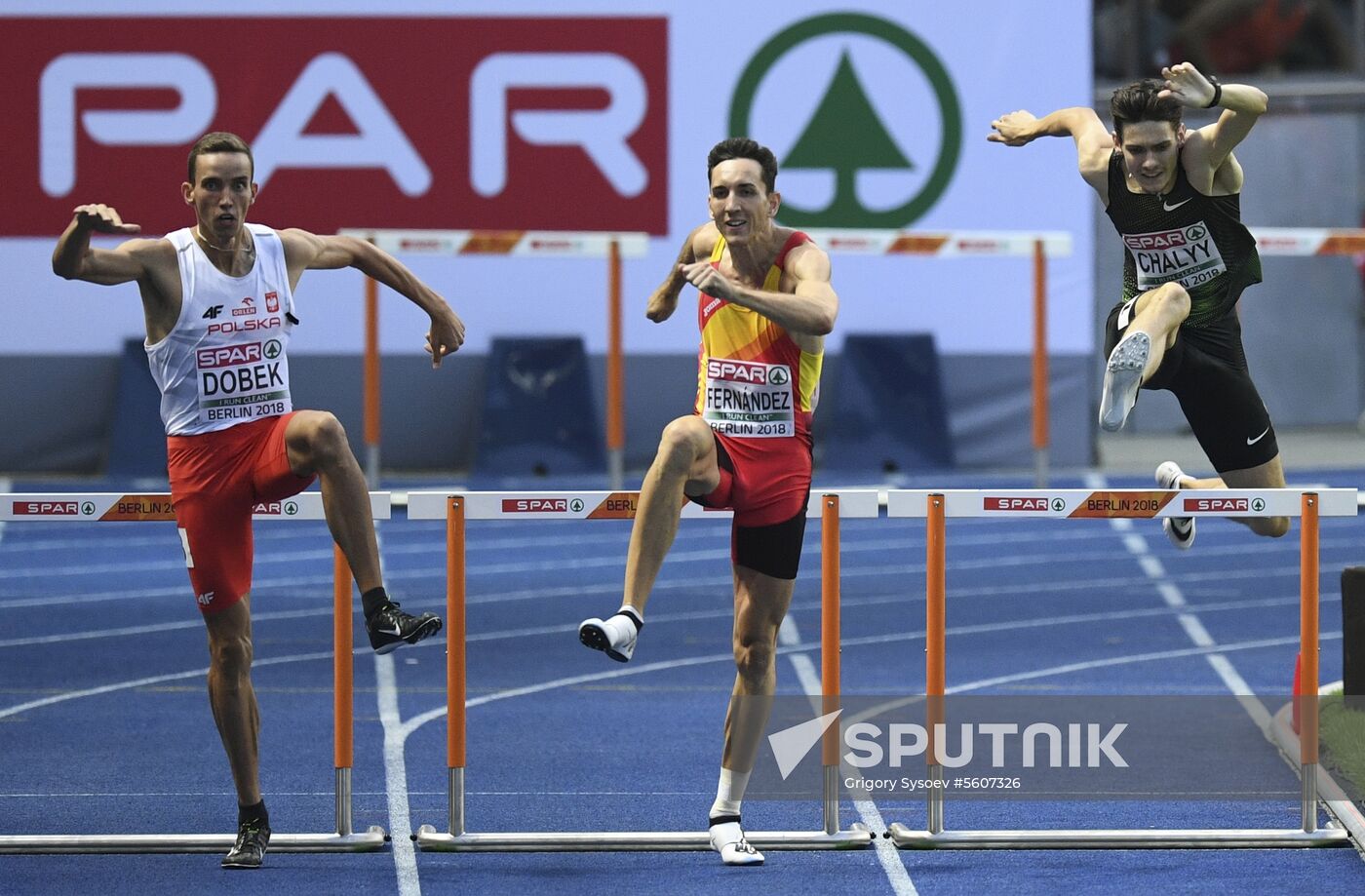 European Athletics Championships. Day three