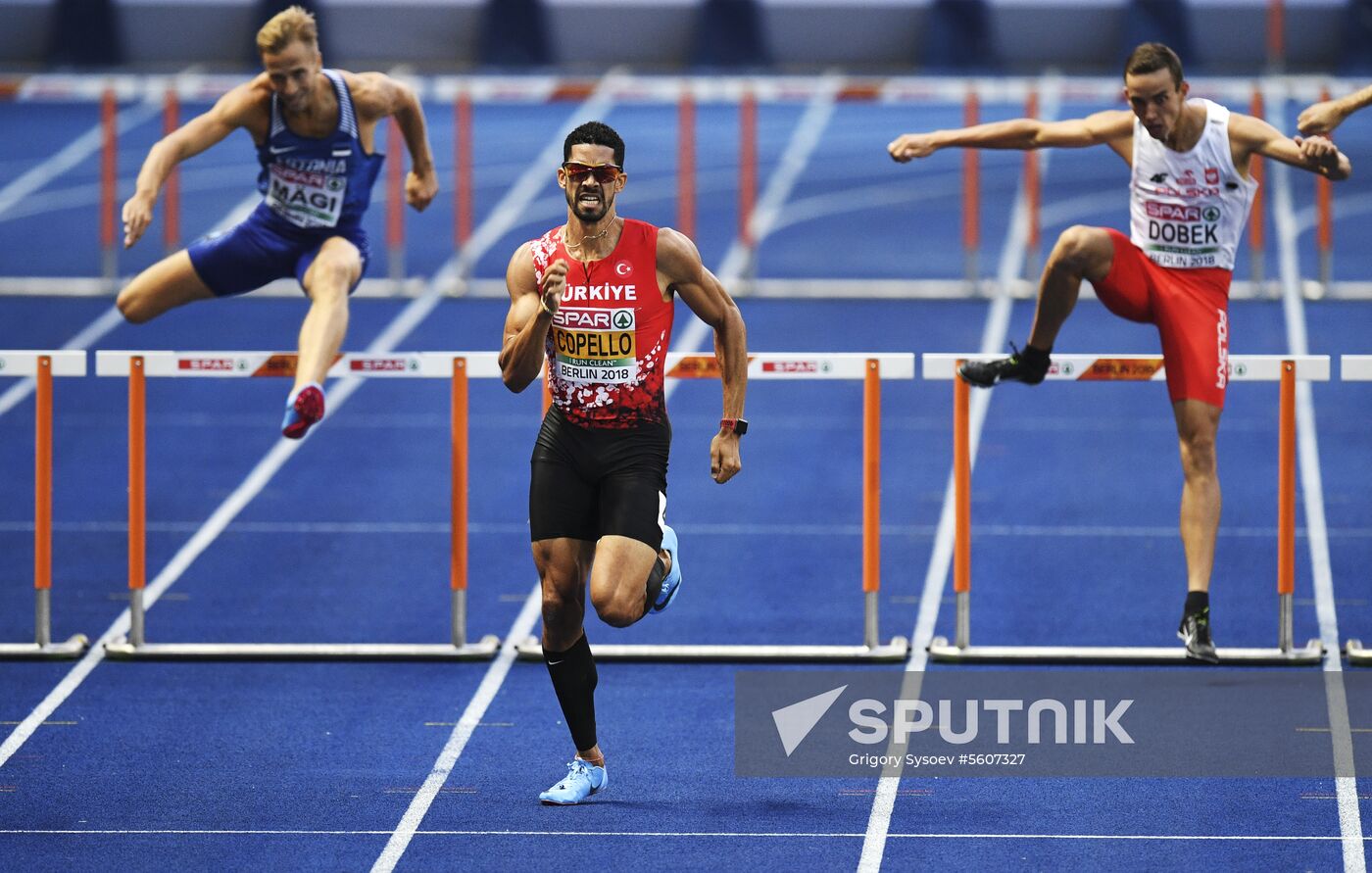 European Athletics Championships. Day three