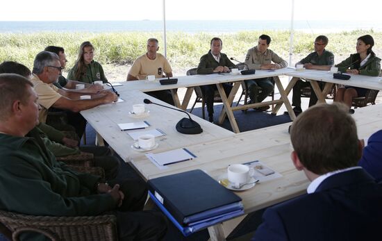 Prime Minister Dmitry Medvedev’s working trip to Kamchatka Territory