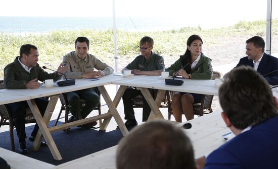 Prime Minister Dmitry Medvedev’s working trip to Kamchatka Territory
