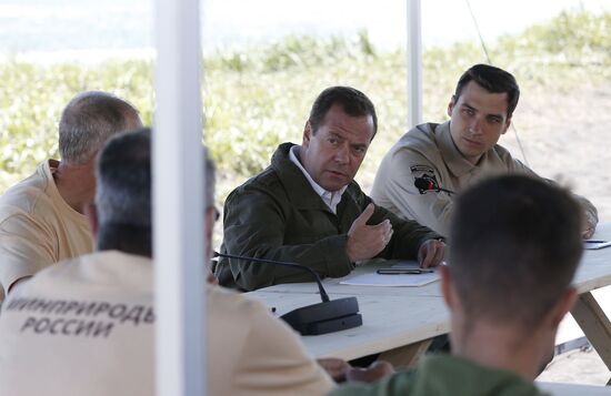 Prime Minister Dmitry Medvedev’s working trip to Kamchatka Territory