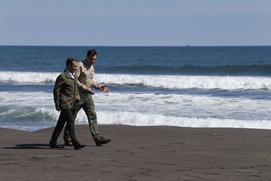 Prime Minister Dmitry Medvedev’s working trip to Kamchatka Territory
