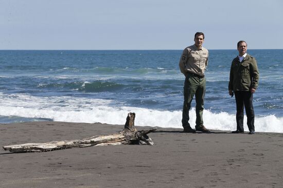 Prime Minister Dmitry Medvedev’s working trip to Kamchatka Territory