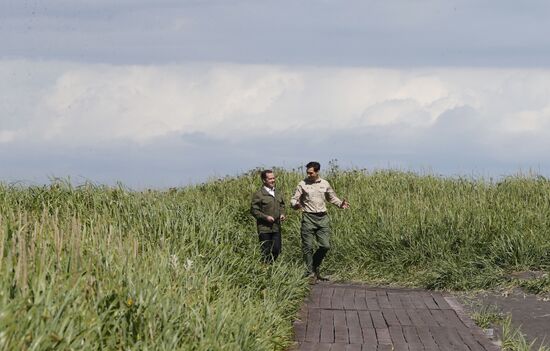 Prime Minister Dmitry Medvedev’s working trip to Kamchatka Territory