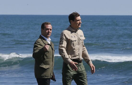 Prime Minister Dmitry Medvedev’s working trip to Kamchatka Territory