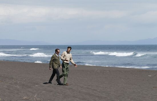 Prime Minister Dmitry Medvedev’s working trip to Kamchatka Territory