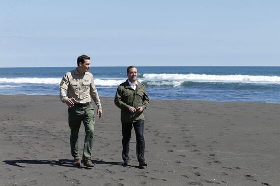 Prime Minister Dmitry Medvedev’s working trip to Kamchatka Territory