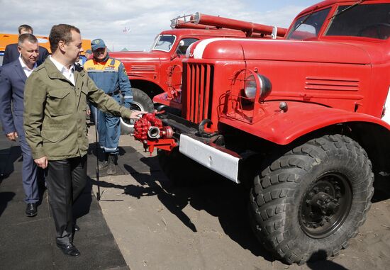 Prime Minister Dmitry Medvedev’s working trip to Kamchatka Territory