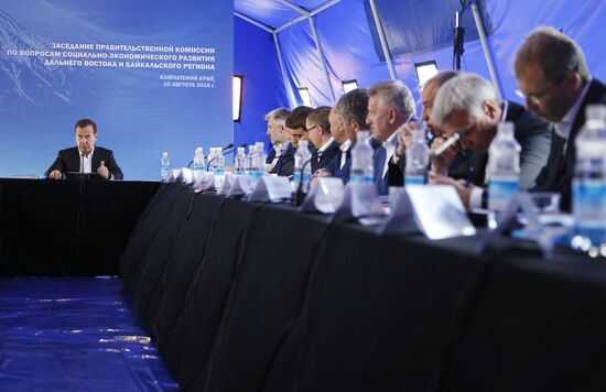 Prime Minister Dmitry Medvedev’s working trip to Kamchatka Territory