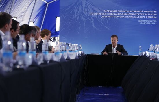 Prime Minister Dmitry Medvedev’s working trip to Kamchatka Territory