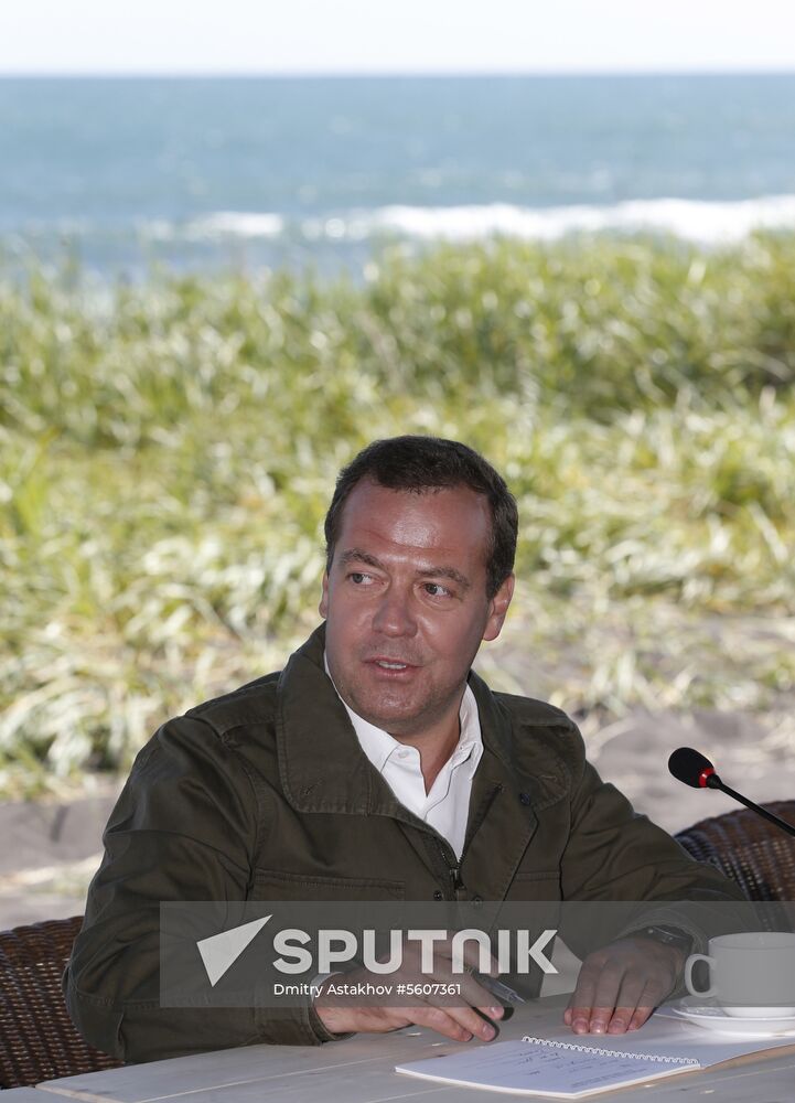 Prime Minister Dmitry Medvedev’s working trip to Kamchatka Territory