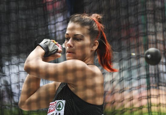 European Athletics Championships. Day four