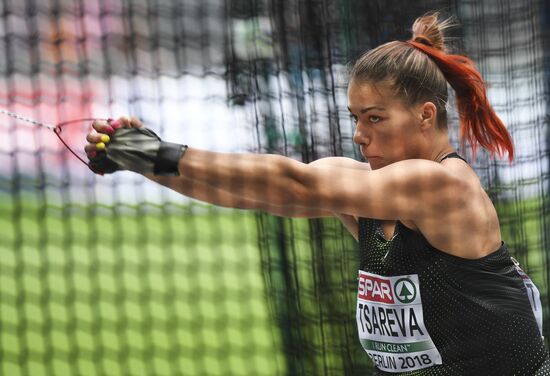 European Athletics Championships. Day four