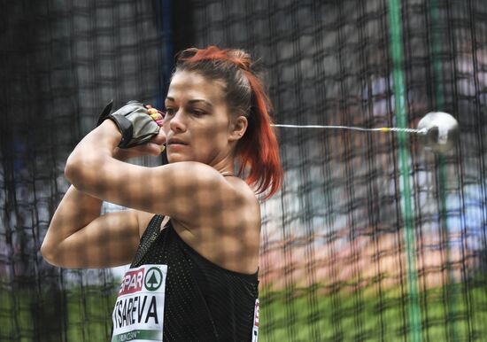 European Athletics Championships. Day four