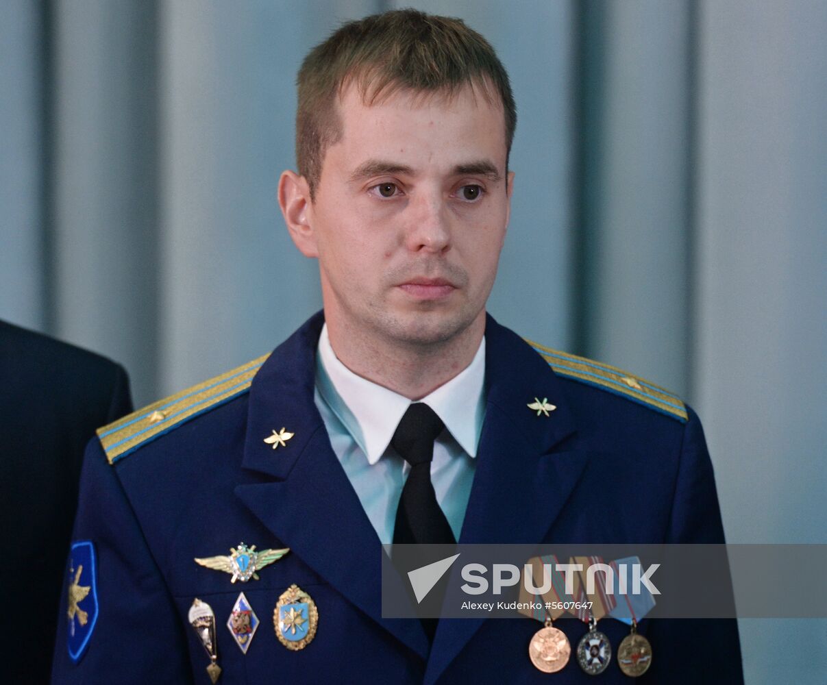 Introduction of Roscosmos cosmonaut candidates