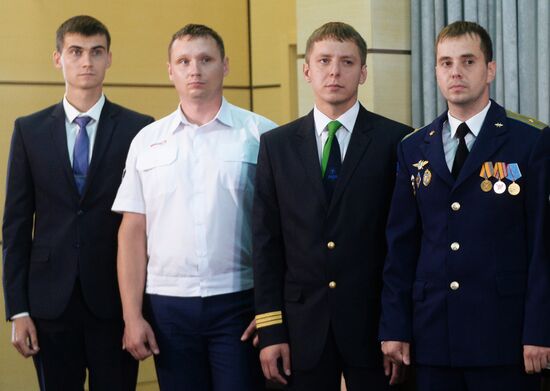 Introduction of Roscosmos cosmonaut candidates