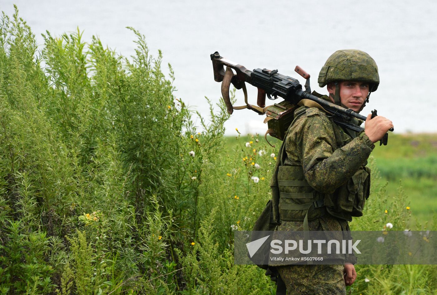 Russia's Pacific Fleet holds marine corps drills