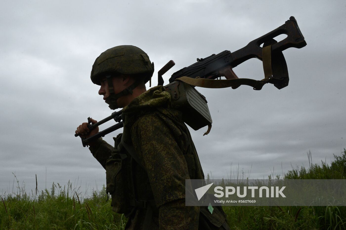 Russia's Pacific Fleet holds marine corps drills