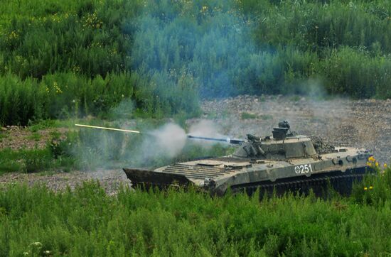 Russia's Pacific Fleet holds marine corps drills