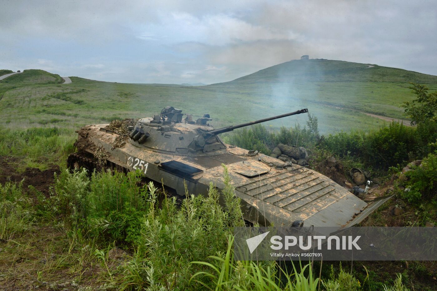 Russia's Pacific Fleet holds marine corps drills