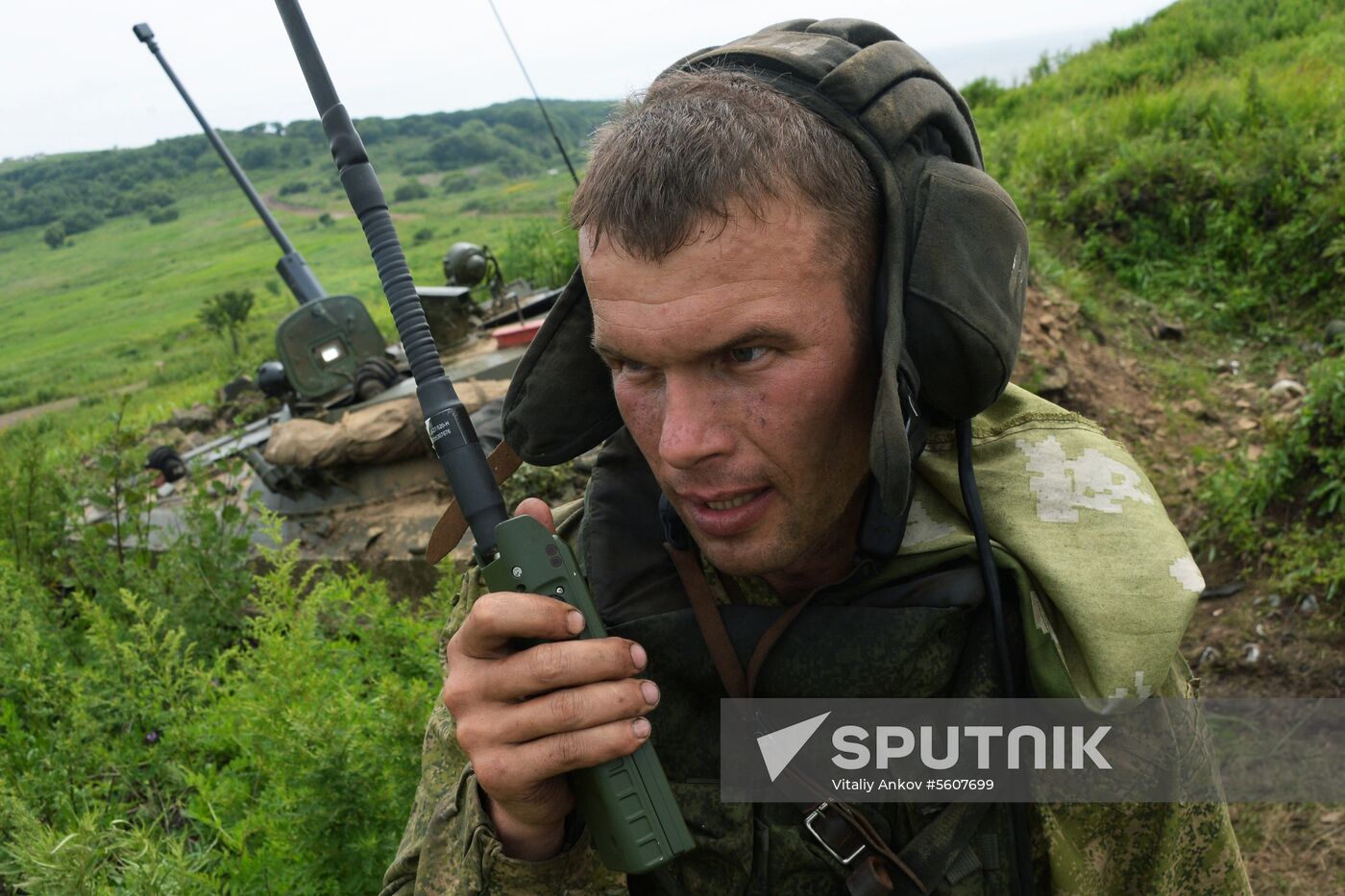 Russia's Pacific Fleet holds marine corps drills