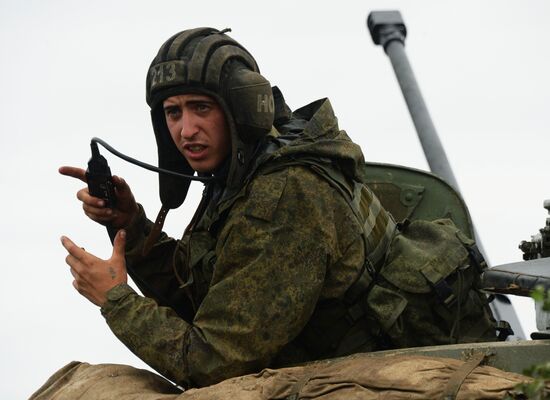 Russia's Pacific Fleet holds marine corps drills