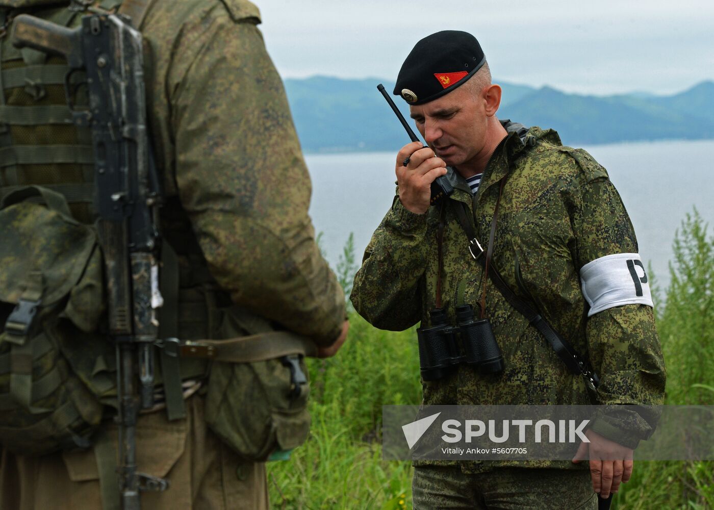 Russia's Pacific Fleet holds marine corps drills