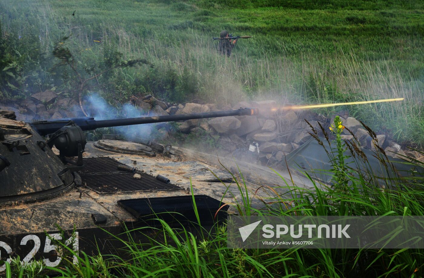 Russia's Pacific Fleet holds marine corps drills