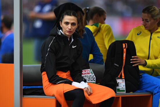 European Athletics Championships. Day four