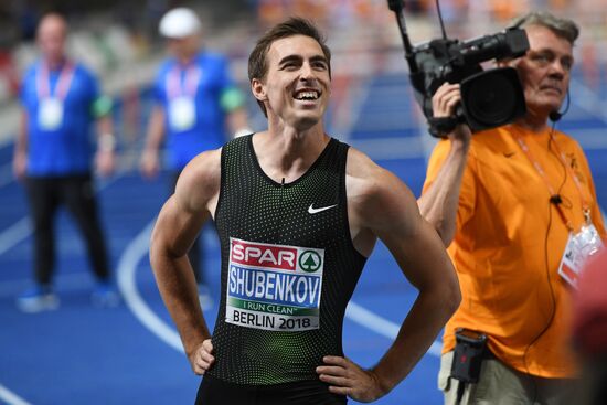 European Athletics Championships. Day four
