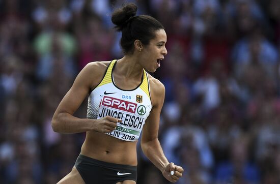 European Athletics Championships. Day four