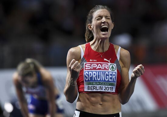 European Athletics Championships. Day four