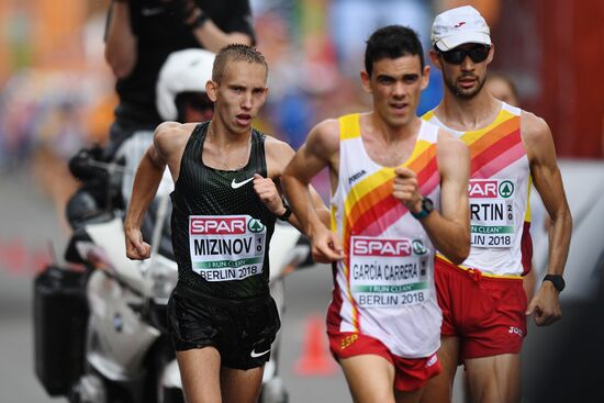 European Athletics Championships. Day five