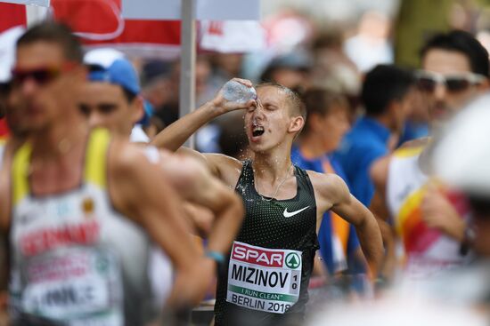 European Athletics Championships. Day five