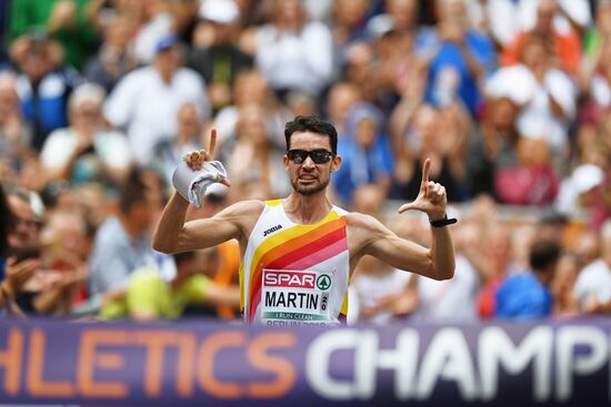 European Athletics Championships. Day five