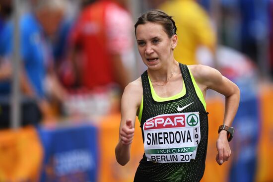 European Athletics Championships. Day five