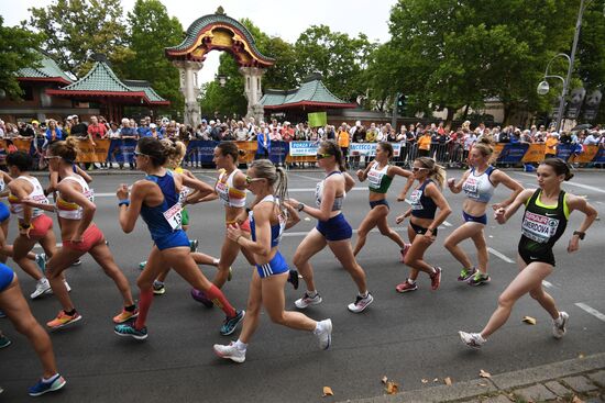 European Athletics Championships. Day five