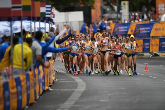 European Athletics Championships. Day five