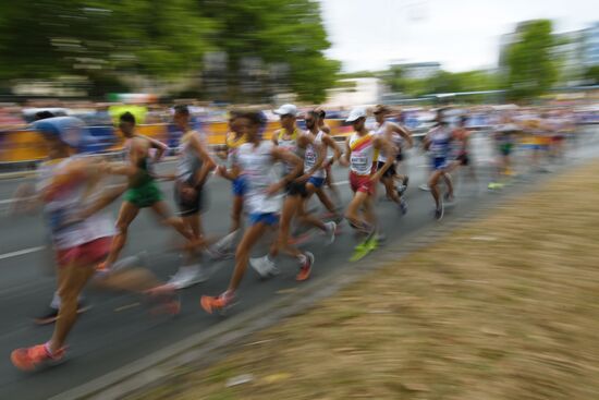 European Athletics Championships. Day five