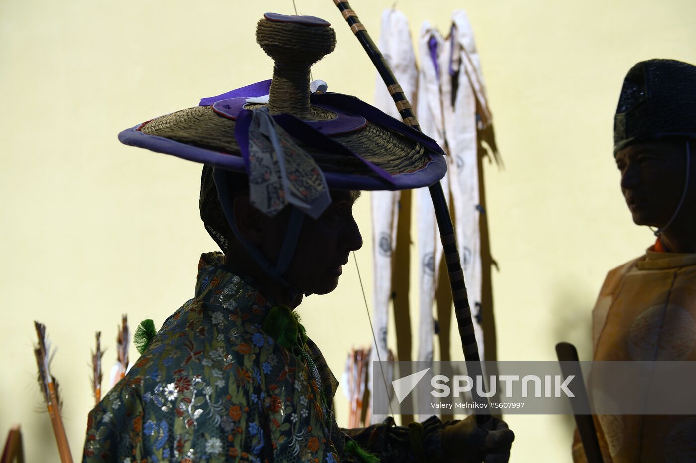 Yabusame show in Moscow