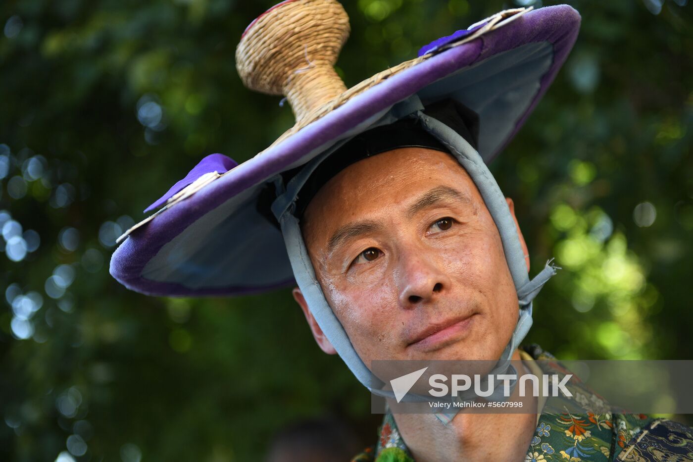 Yabusame show in Moscow