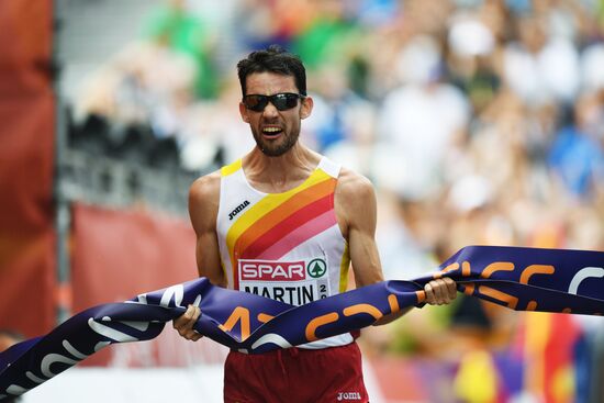 European Athletics Championships. Day five