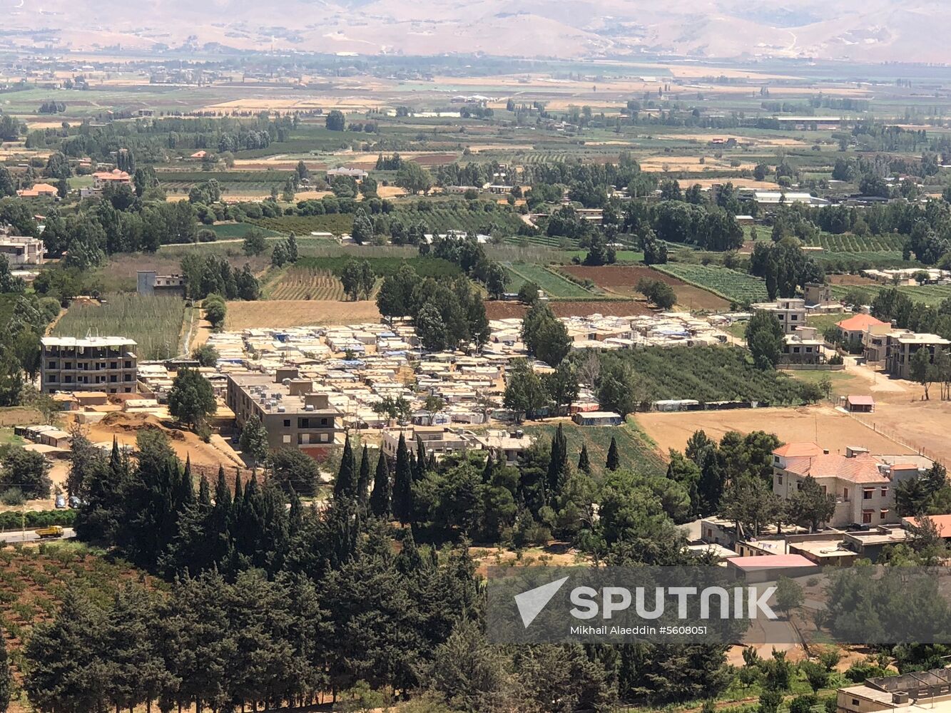 Syrian refugees in Bekaa Valley, Lebanon
