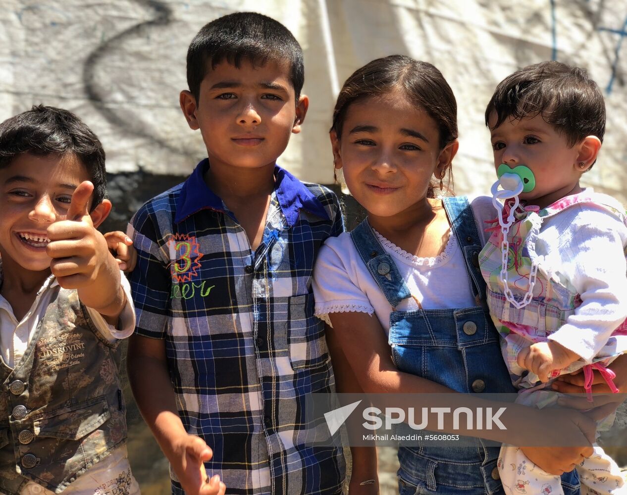 Syrian refugees in Bekaa, Lebanon